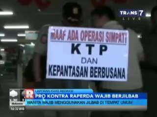 Raperda Jilbab di Probolinggo 