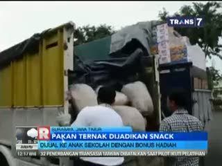 Pakan Ternak Dalam Snack Anak Sekolah