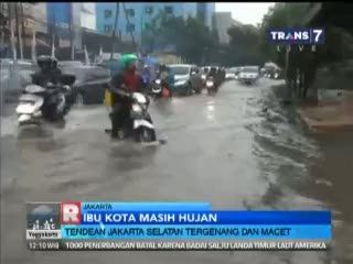 Hujan Masih Guyur Ibu Kota