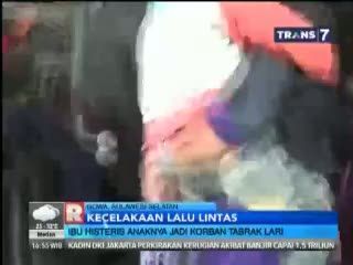 Bocah 7 Tahun Jadi Korban Tabrak Lari Saat Dibonceng Ayahnya