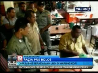 PNS Tertangkap Main Judi Saat Jam Kerja