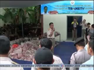 9,8 Ton Daging Celeng Dimusnahkan