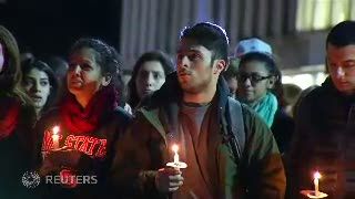 Mahasiswa UNC Kenang 3 Mahasiswa Muslim yang Tewas