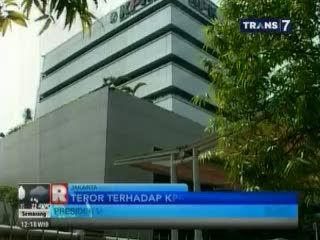 Pelaku Teror KPK Harus Ditangkap