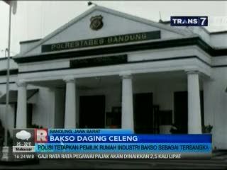 Polisi Tetapkan Tersangka Pembuat Bakso Celeng di Bandung