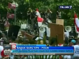 DPR Desak Presiden Lantik Komjen BG Sebagai Kapolri