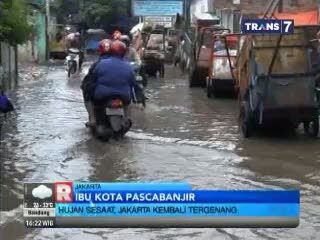 Hujan Sesaat Jakarta Kembali Tergenang