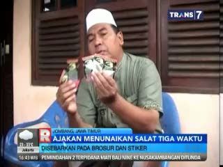 Ajakan Menunaikan Salat 3 Waktu