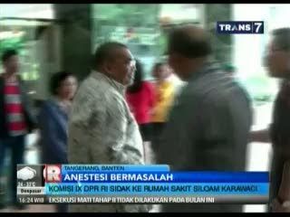 Anggota DPR Sidak RS Siloam Karawaci