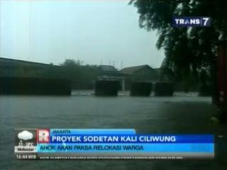 Sodetan Ciliwung, Ahok Akan Paksa Relokasi Warga