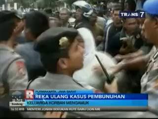 Reka Ulang, Kelurga Korban Pembunuhan Mengamuk