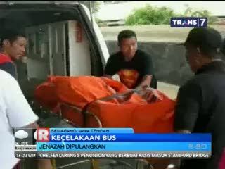 Jenazah Korban Kecelakaan Bus Sang Engon Dipulangkan