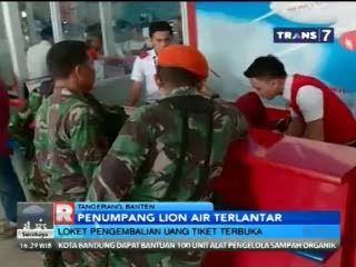Loket Pengembalian Uang Tiket Lion Air Dipadati Calon Penumpang