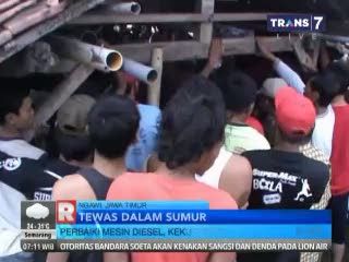 Tukang Servis Tewas di Dalam Sumur