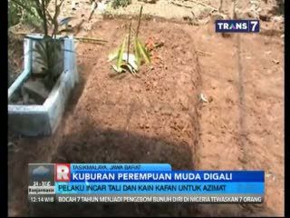 Penggali Makam Ibu Muda Incar Tali dan Kain Kafan untuk Azimat