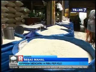 Harga Beras Merangkak Naik hingga Rp 14 Ribu per Kilogram