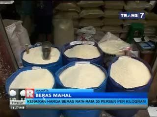 Harga Beras Naik 30 Persen Per Kilonya