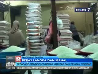 Harga Beras Naik, Pedagang Oplos Beras Kualitas Baik dengan Standar