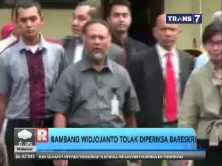 Bambang Widjojanto Tolak Diperiksa Bareskrim