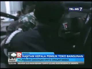 Perempuan Pemilik Toko Dihantam Martil Seorang Pelanggan Gadungan