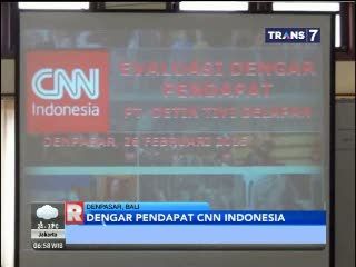 Dengar Pendapat CNN Indonesia dengan KPID Bali