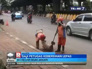 Gaji Petugas Kebersihan Lepas Belum Cair Sejak Januari