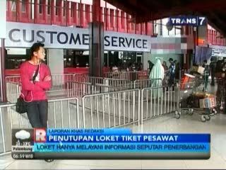 Penutupan Loket Tiket Pesawat demi Perbaikan Layanan