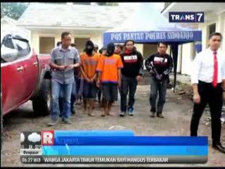 Komplotan Begal Motor Sadis Ditangkap