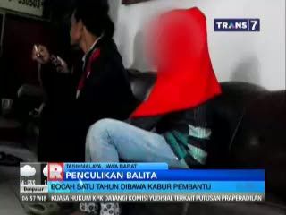 Baru Bekerja 2 Minggu, Seorang Pembantu Bawa Kabur Anak Majikan