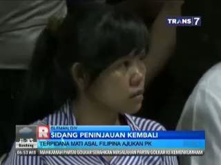 Terpidana Mati Asal Filipina Ajukan PK