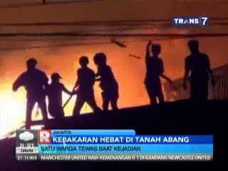Setelah 5 Jam Kebakaran di Tanah Abang Berhasil Dipadamkan