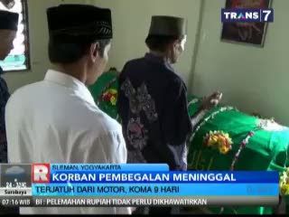 Koma 9 Hari, Korban Pembegalan Meninggal