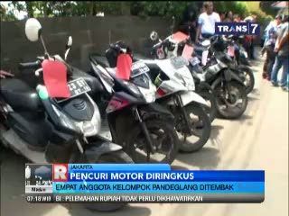 Empat Anggota Kelompok Curanmor Pandeglang Ditembak