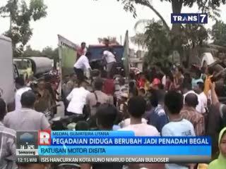 Gudang Motor Hasil Begal Digerebek