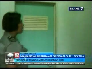Mahasiswi Kepergok Berduaan dengan Guru SD Tua di Kamar Hotel
