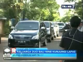 Keluarga Duoa Bali Nine Kunjungi Lapas 