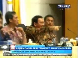 Kemendagri Siap Ambil Alih APBD DKI 2015