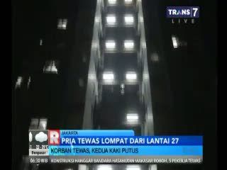 Kedua Kaki Pria yang Loncat dari Lantai 27 Gedung Putus