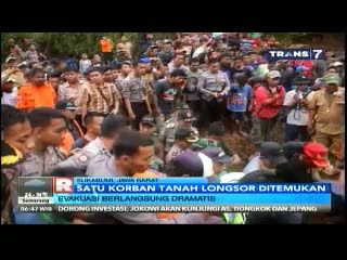 Satu Korban Tanah Longsor di Penggalian Ilegal Ditemukan