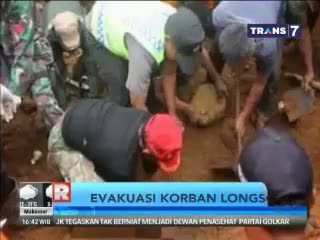 1 Korban Longsor di Sukabumi Ditemukan 