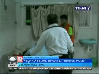 Melawan, Pelaku Begal Tewas Ditembak Polisi 