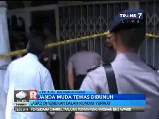 Janda Muda Tewas Mengenaskan Dibunuh