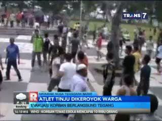 Atlet Tinju Dikeroyok Warga