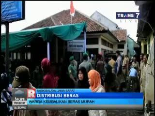 Ramai-Ramai Kembalikan Beras Murah