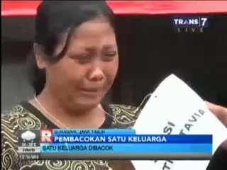 Satu Keluarga Jadi Korban Pembacokan