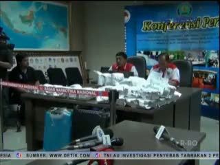 BNN Tangkap Sindikat Pengedar Narkotika Internasional