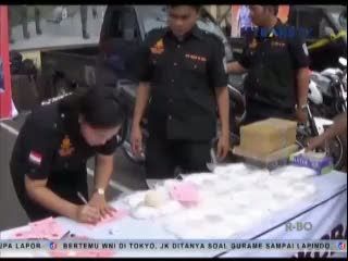 Peredaran Sabu Senilai Rp 8 Miliar Digagalkan