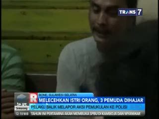 Melecehkan Istri Orang, Tiga Pemuda Dihajar