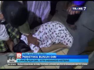 Suami Bunuh Diri, Istri Jatuh Pingsan