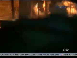 Pasar Cikubruk di Tasikmalaya Terbakar
